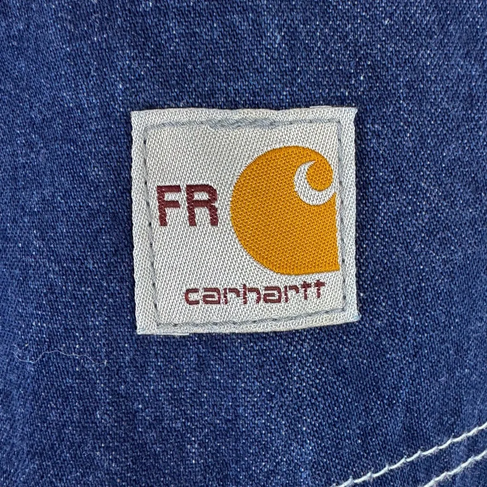 Carhartt FR Flame Resistant Carpenter Jeans Mens 36x36 Blue Denim